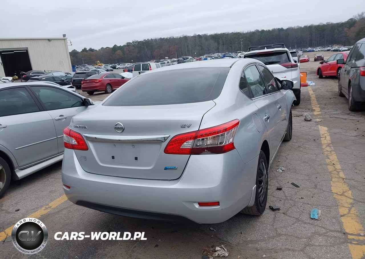 2014 Nissan Sentra Sv VIN:3N1AB7AP2EL654613 - 4