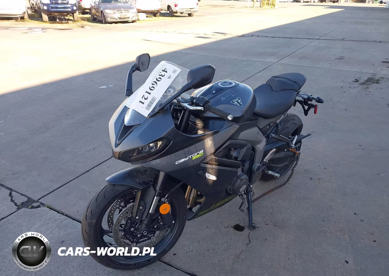 2025 Triumph Motorcycle Daytona 660 VIN:SMTL23UF3STBX9647 - 2