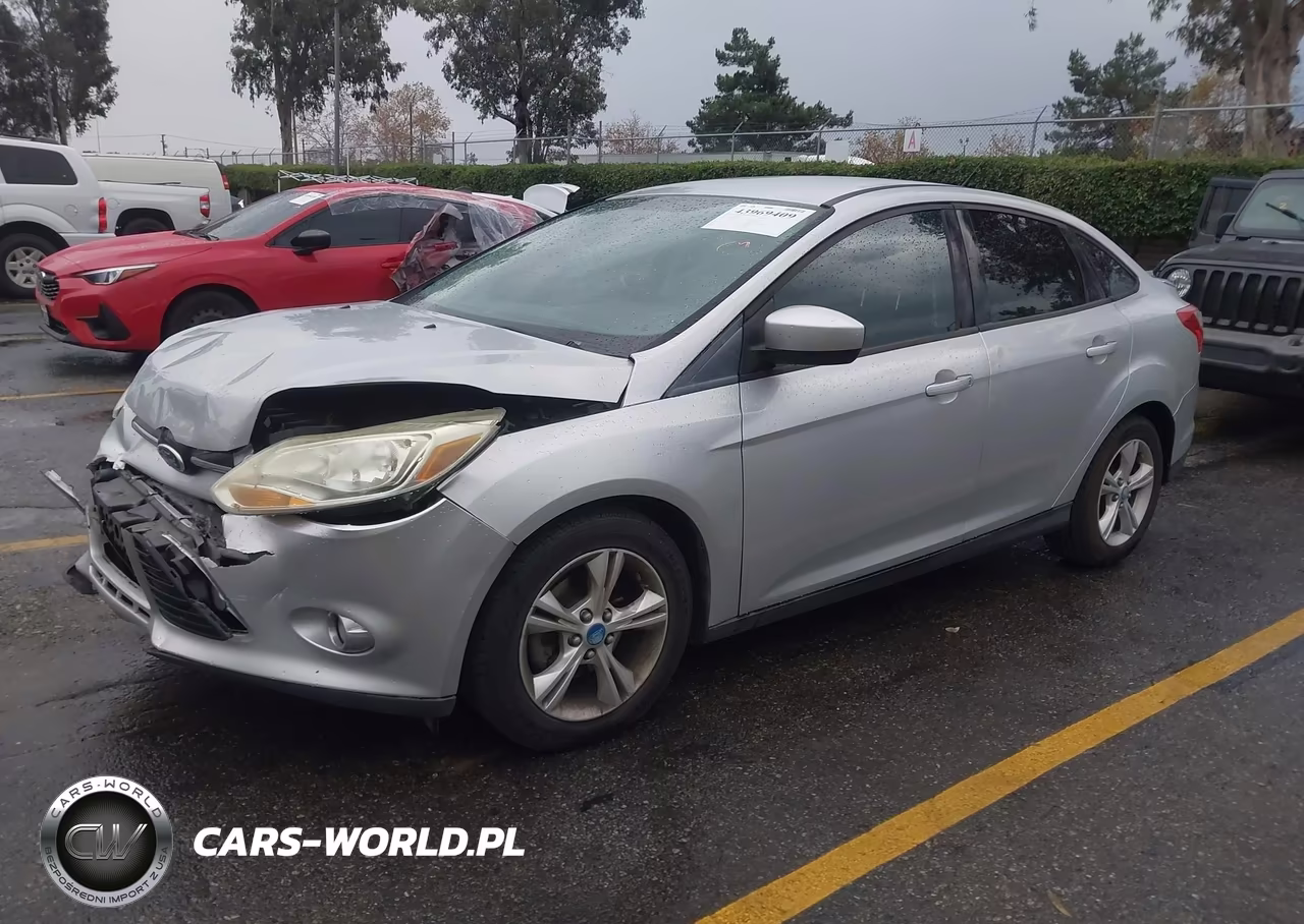 2012 Ford Focus Se VIN:1FAHP3F27CL250885 - 2