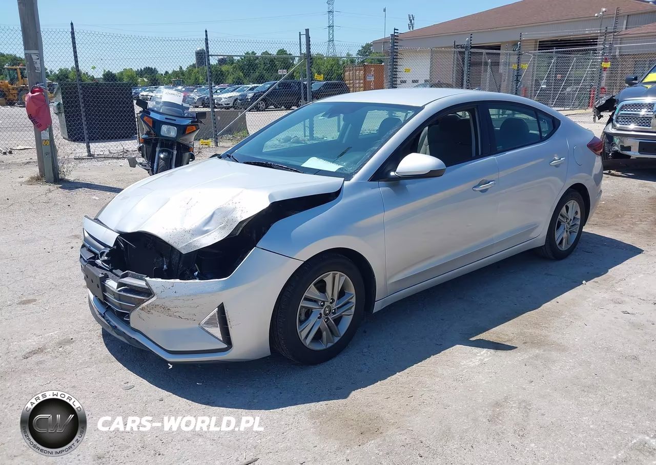 2019 Hyundai Elantra Sel VIN:5NPD84LF1KH493940 - 2