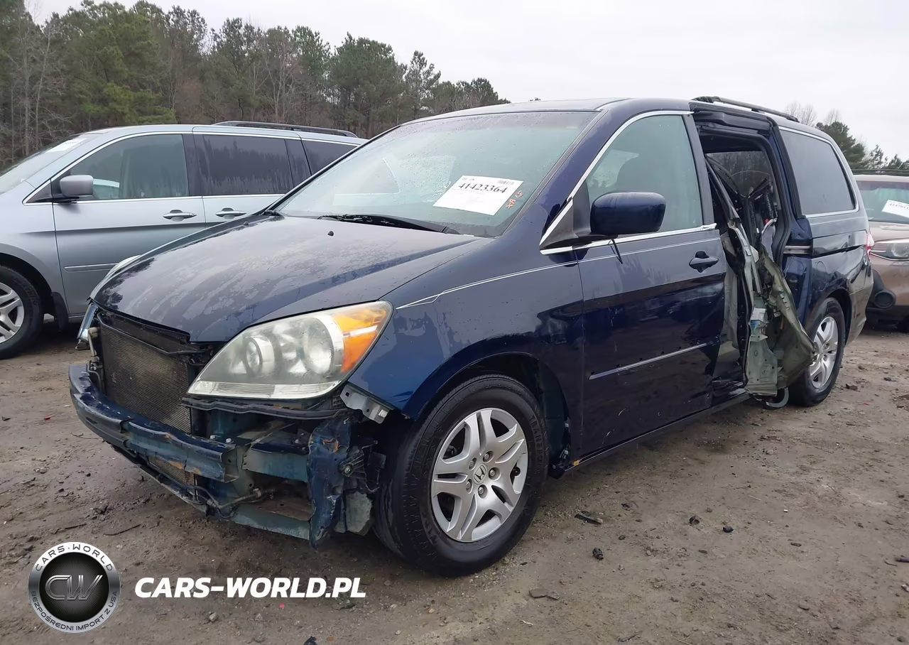 2007 Honda Odyssey Ex-L VIN:5FNRL38637B130102 - 2