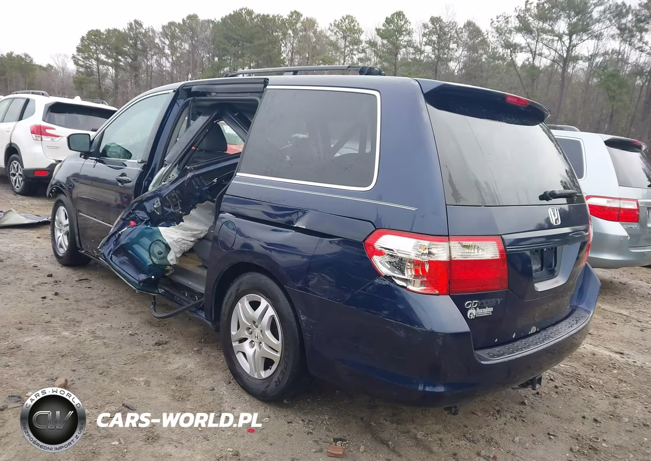 2007 Honda Odyssey Ex-L VIN:5FNRL38637B130102 - 3