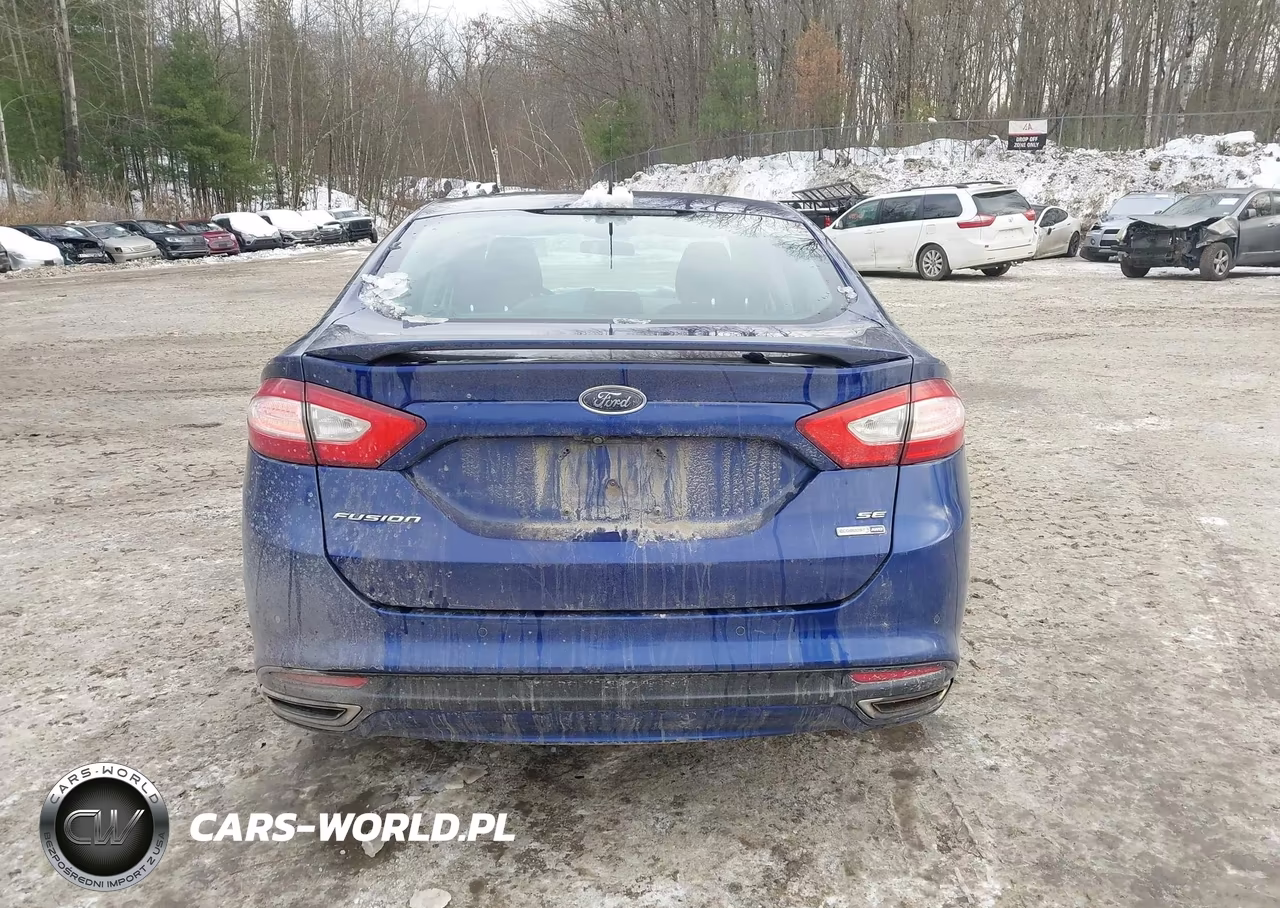 2016 Ford Fusion Se VIN:3FA6P0T96GR271676 - 16
