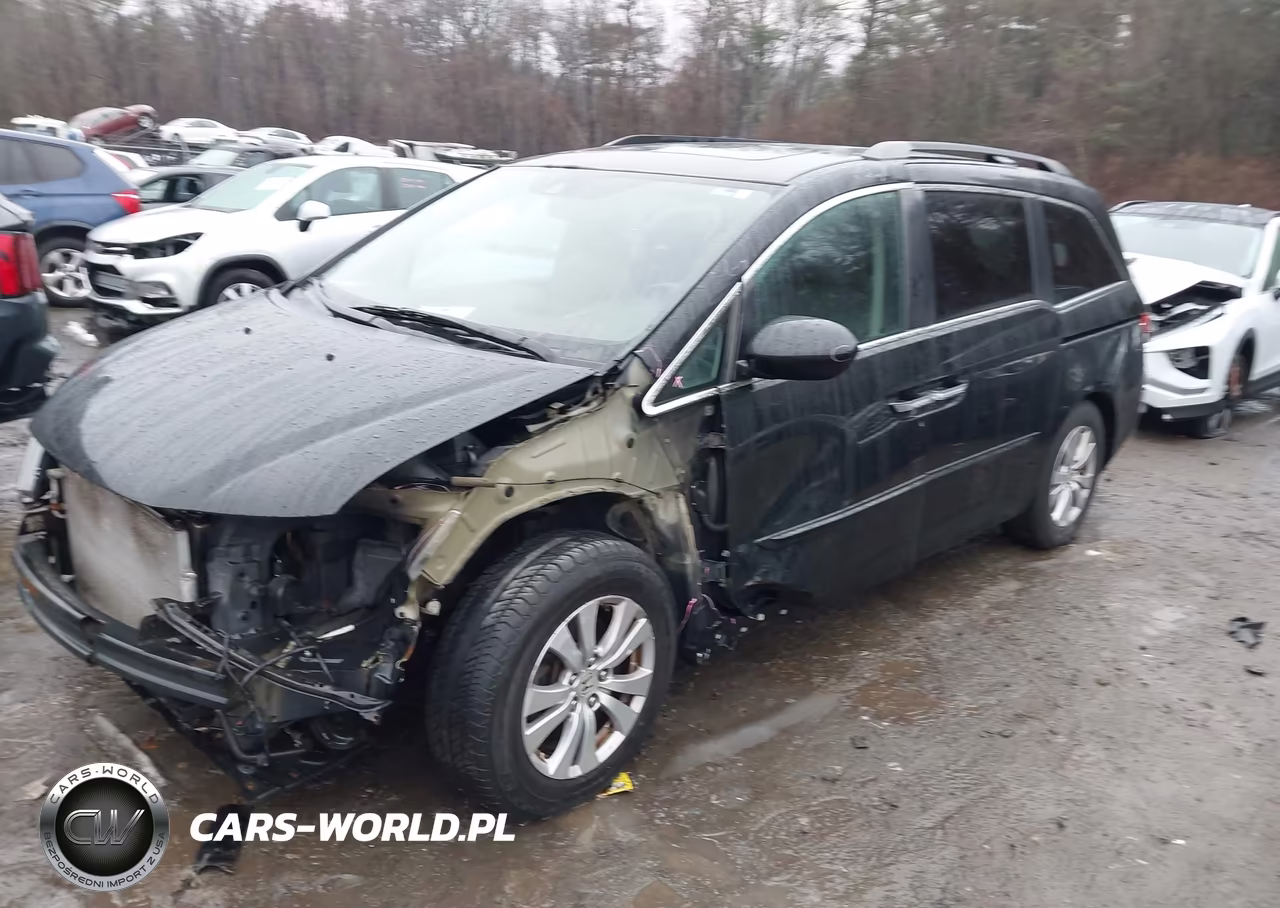 2016 Honda Odyssey Ex-L VIN:5FNRL5H60GB152599 - 2