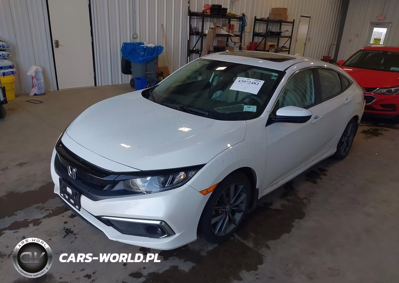 2019 Honda Civic Ex-L VIN:2HGFC1F77KH650911 - 2