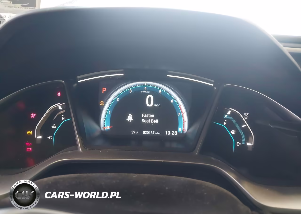 2019 Honda Civic Ex-L VIN:2HGFC1F77KH650911 - 7