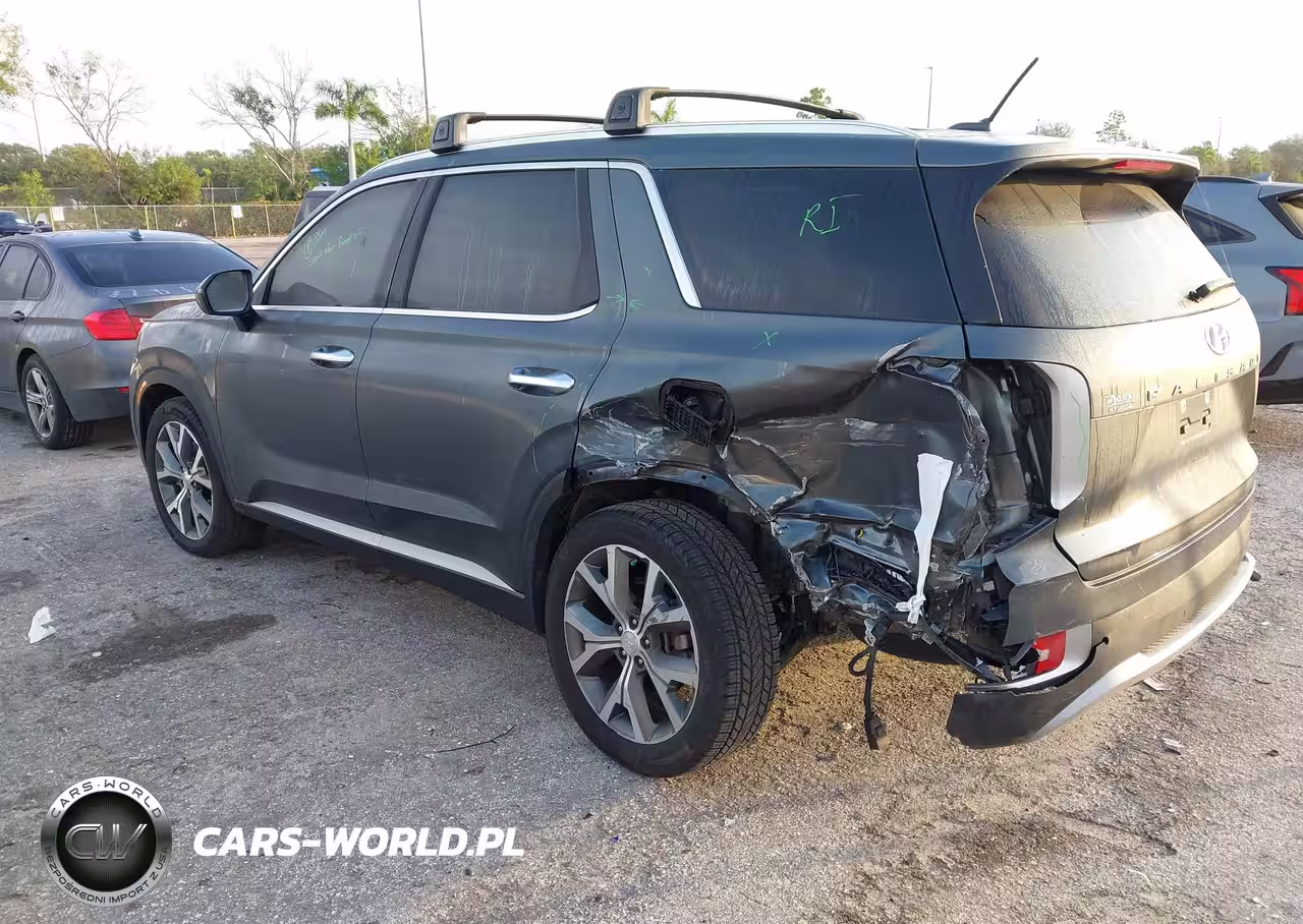 2022 Hyundai Palisade Sel VIN:KM8R34HE8NU415326 - 3