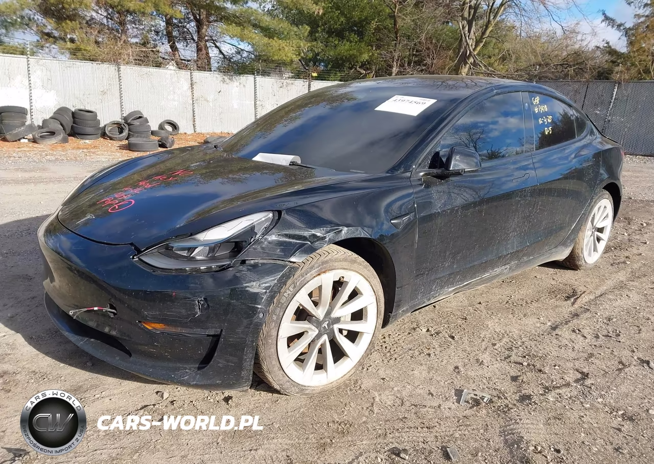 2022 Tesla Model 3 Long Range Dual Motor All-Wheel Drive VIN:5YJ3E1EB4NF189811 - 2