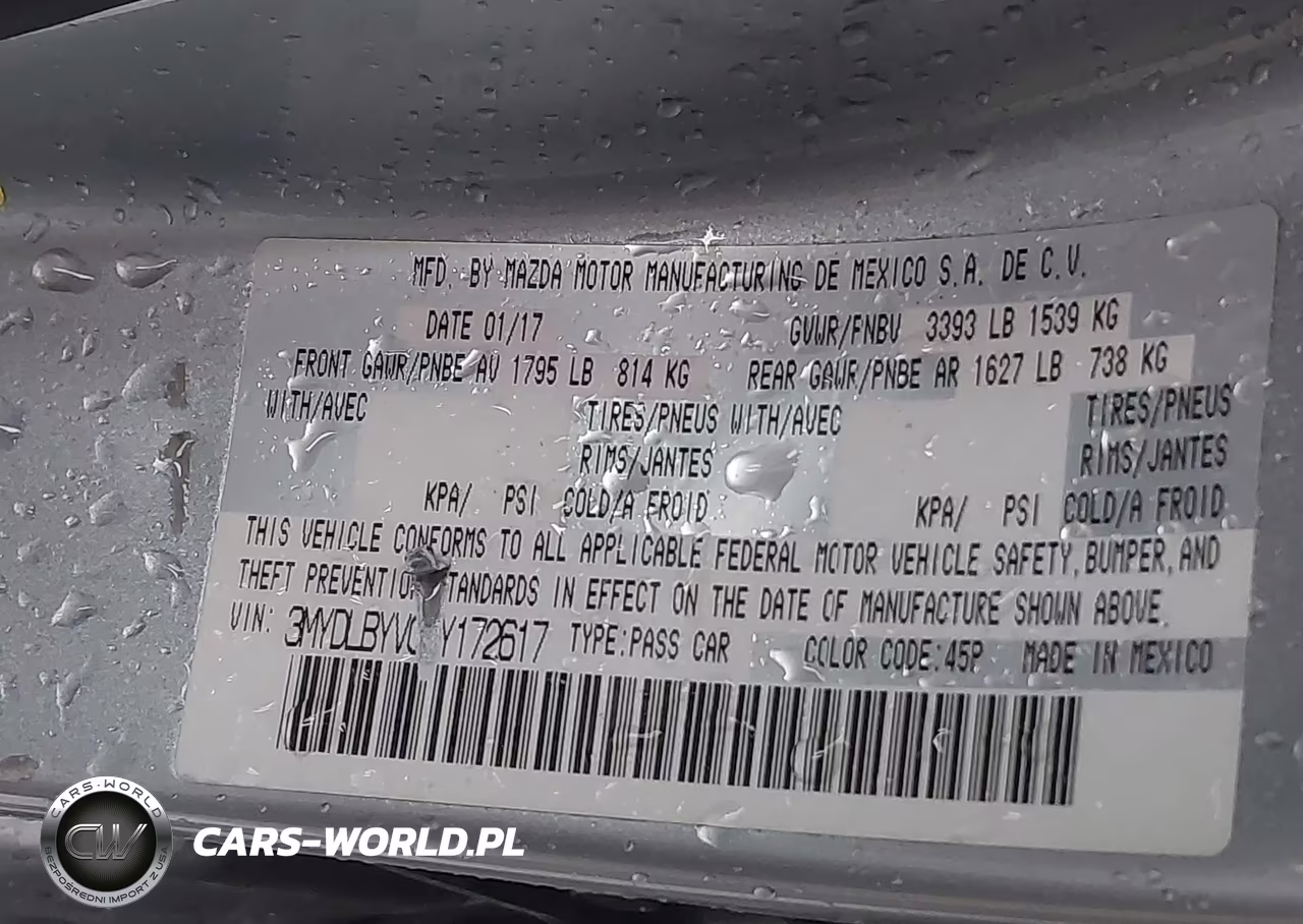 2017 Toyota Yaris Ia VIN:3MYDLBYV0HY172617 - 9