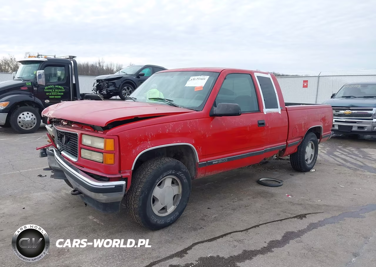 1996 GMC Sierra K1500 VIN:2GTEK19R5T1510263 - 2