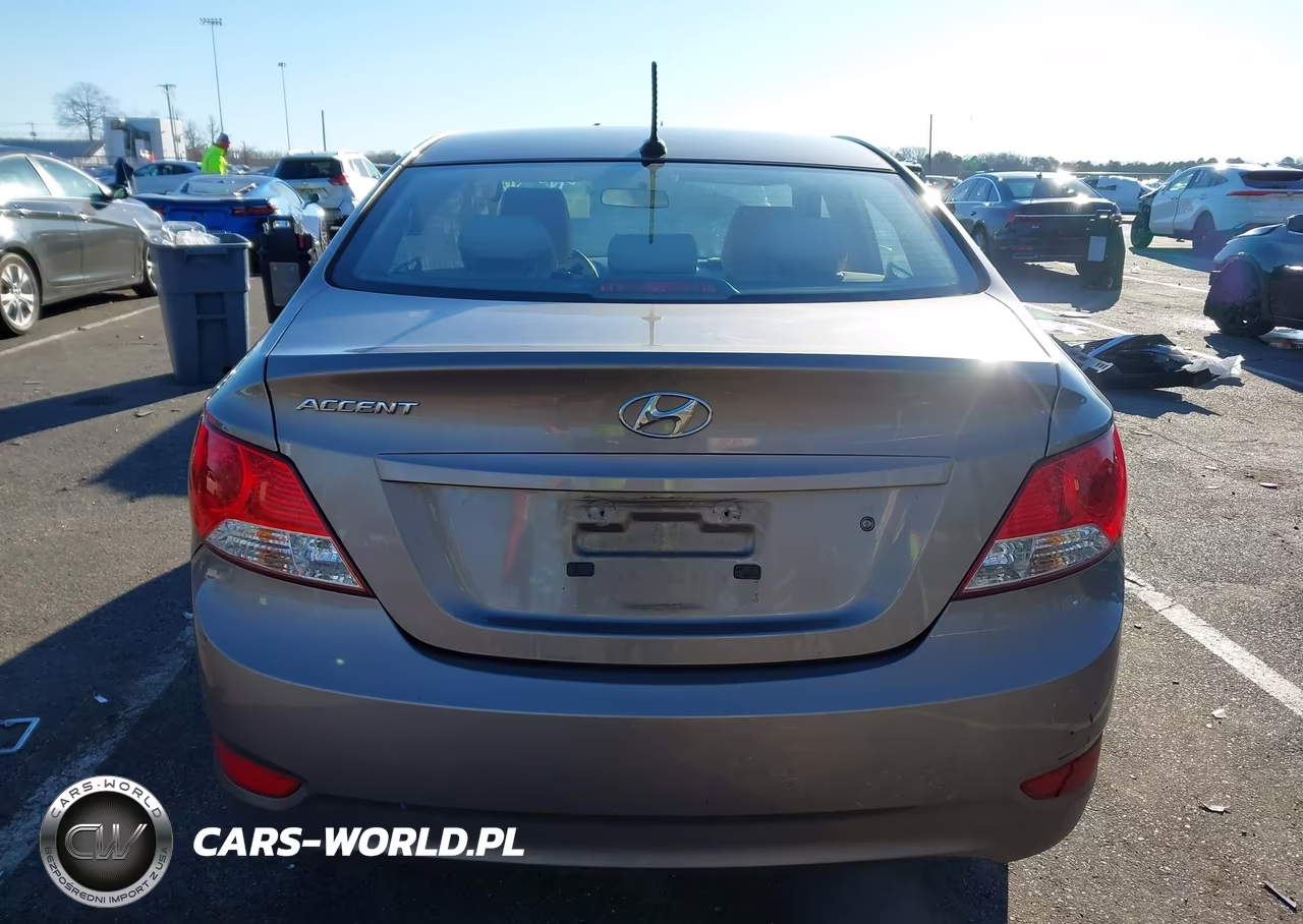 2014 Hyundai Accent Gls VIN:KMHCU4AE6EU763686 - 16