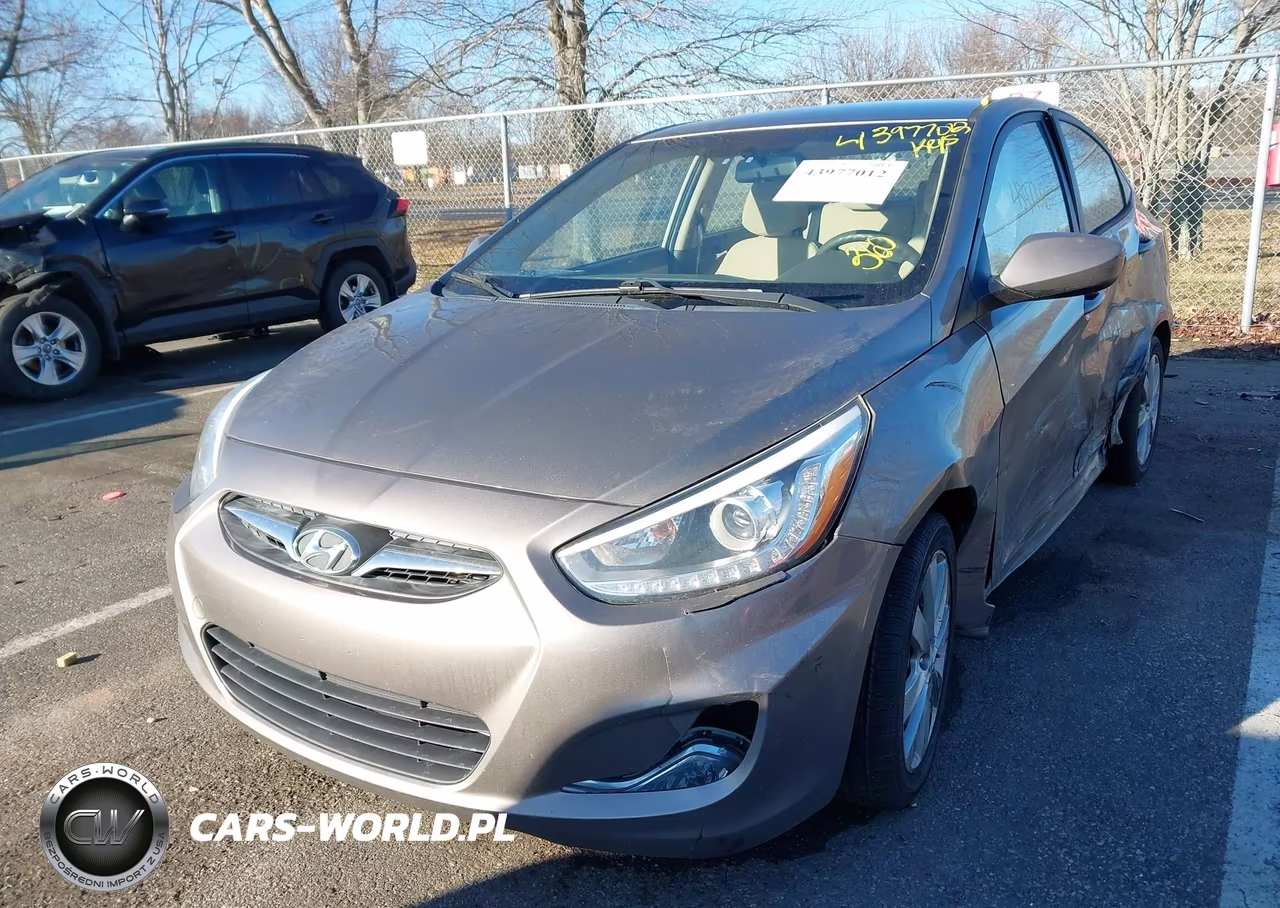 2014 Hyundai Accent Gls VIN:KMHCU4AE6EU763686 - 2