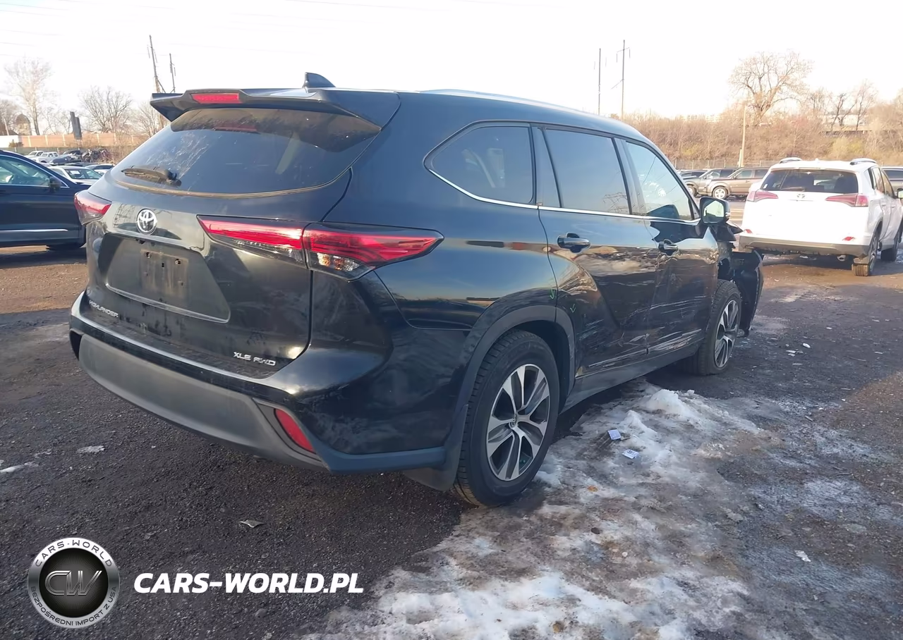 2021 Toyota Highlander Xle VIN:5TDGZRBH7MS136009 - 4