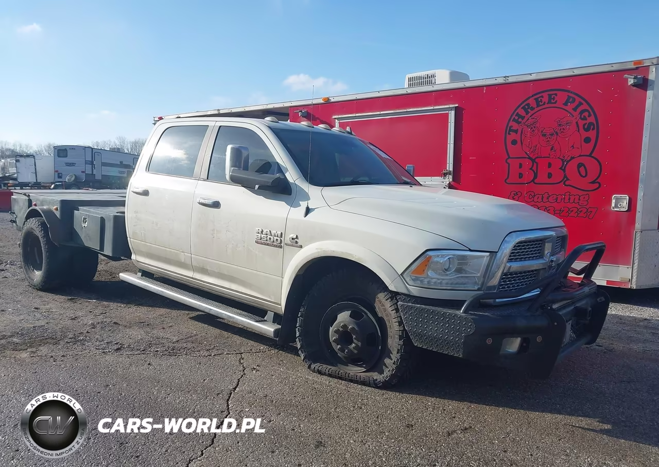 2018 Ram 3500 Laramie 4X4 8' Box