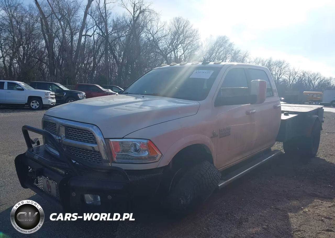 2018 Ram 3500 Laramie 4X4 8' Box VIN:3C63RRJL5JG361101 - 2