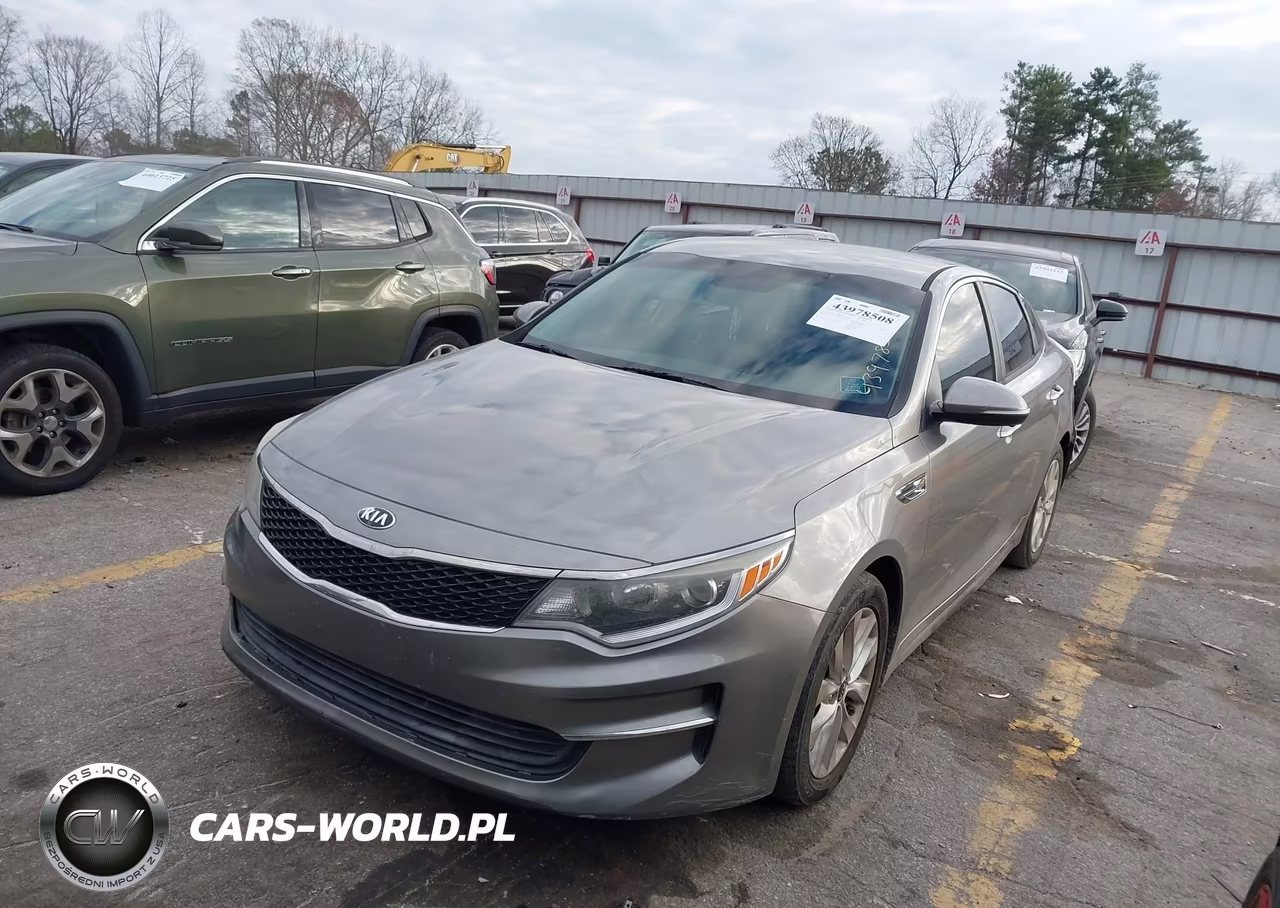 2017 Kia Optima Lx VIN:5XXGT4L30HG163373 - 2