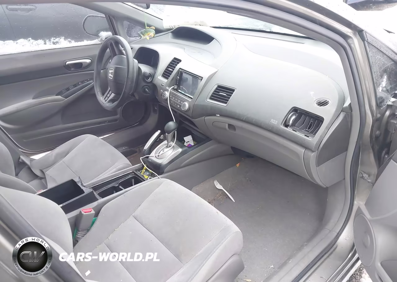 2007 Honda Civic Lx VIN:JHMFA16587S001734 - 5