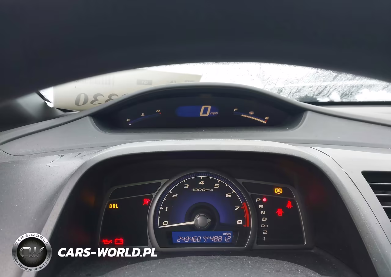 2007 Honda Civic Lx VIN:JHMFA16587S001734 - 7