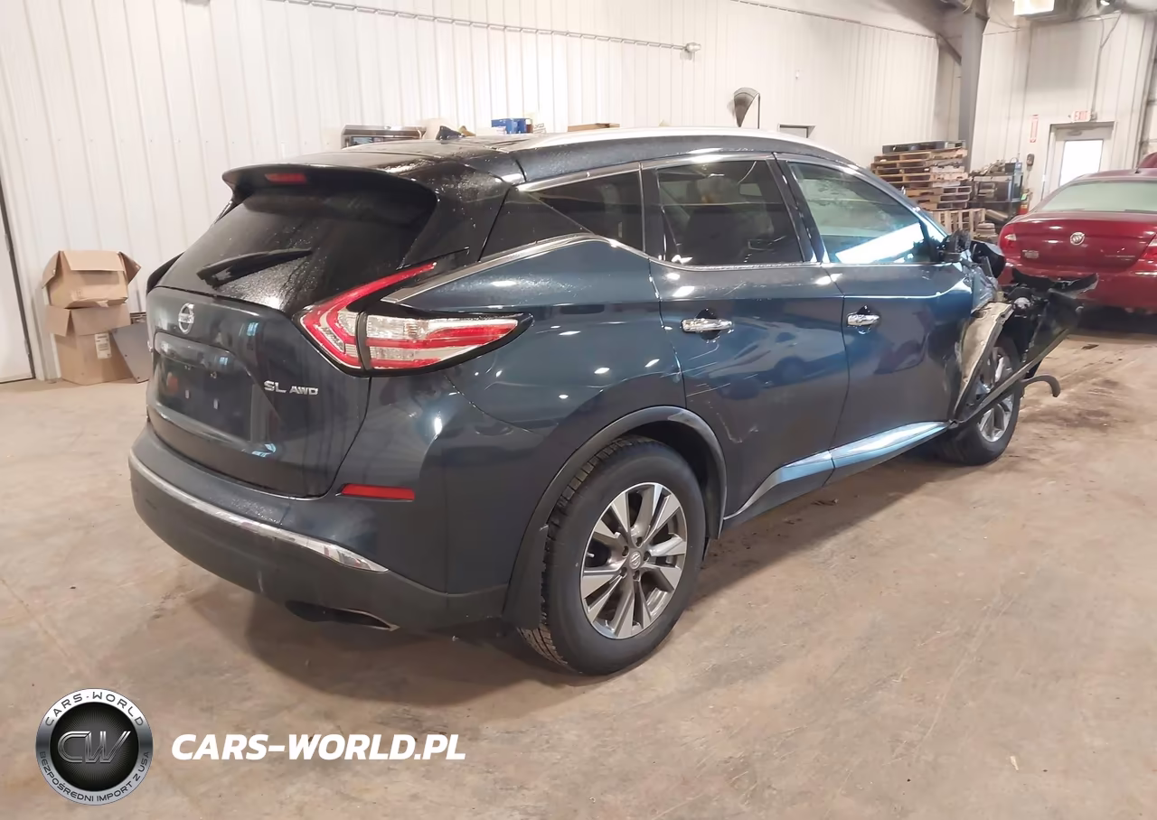2015 Nissan Murano Sl VIN:5N1AZ2MH9FN219231 - 4