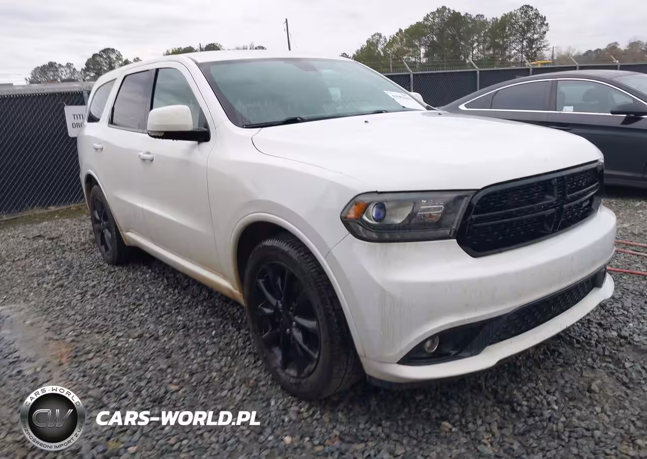 2017 Dodge Durango Gt Rwd