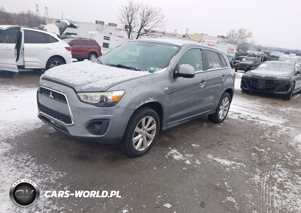 2015 Mitsubishi Outlander Sport Es VIN:4A4AP3AU3FE049670 - 2