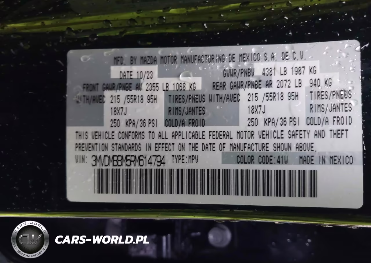 2024 Mazda Cx-30 2.5 S Select Sport VIN:3MVDMBBM5RM614794 - 9