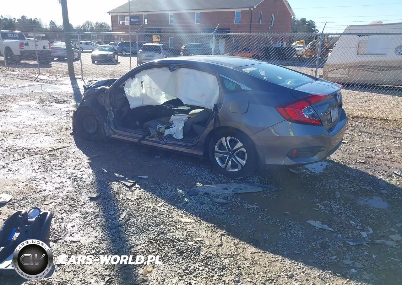 2016 Honda Civic Lx VIN:19XFC2F57GE046118 - 3