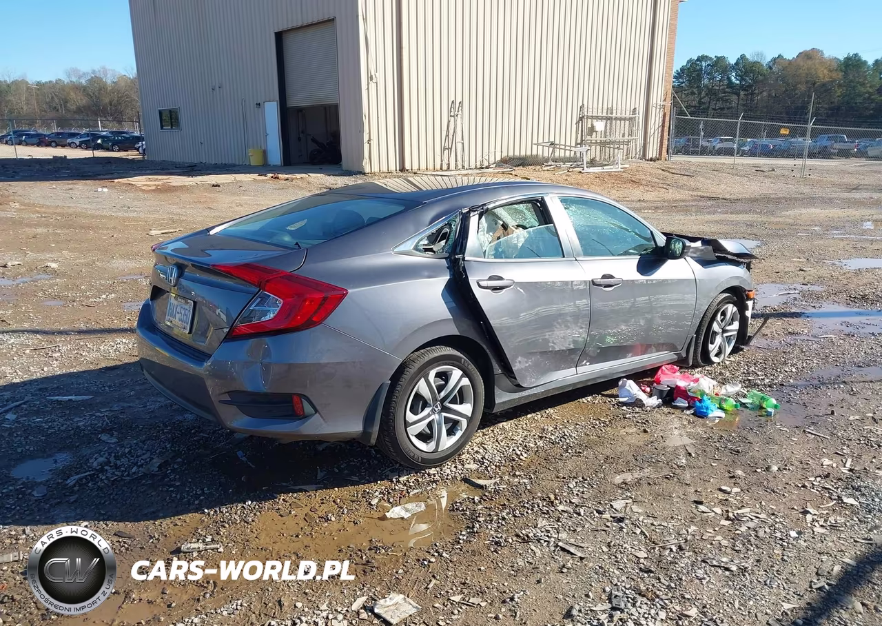 2016 Honda Civic Lx VIN:19XFC2F57GE046118 - 4