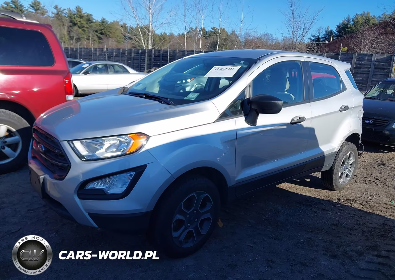 2021 Ford Ecosport S VIN:MAJ6S3FL6MC408777 - 2