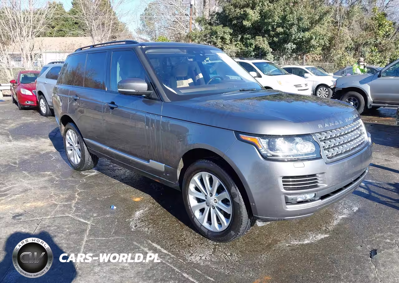 2017 Land Rover Range Rover 3.0L V6 Turbocharged Diesel Hse Td6