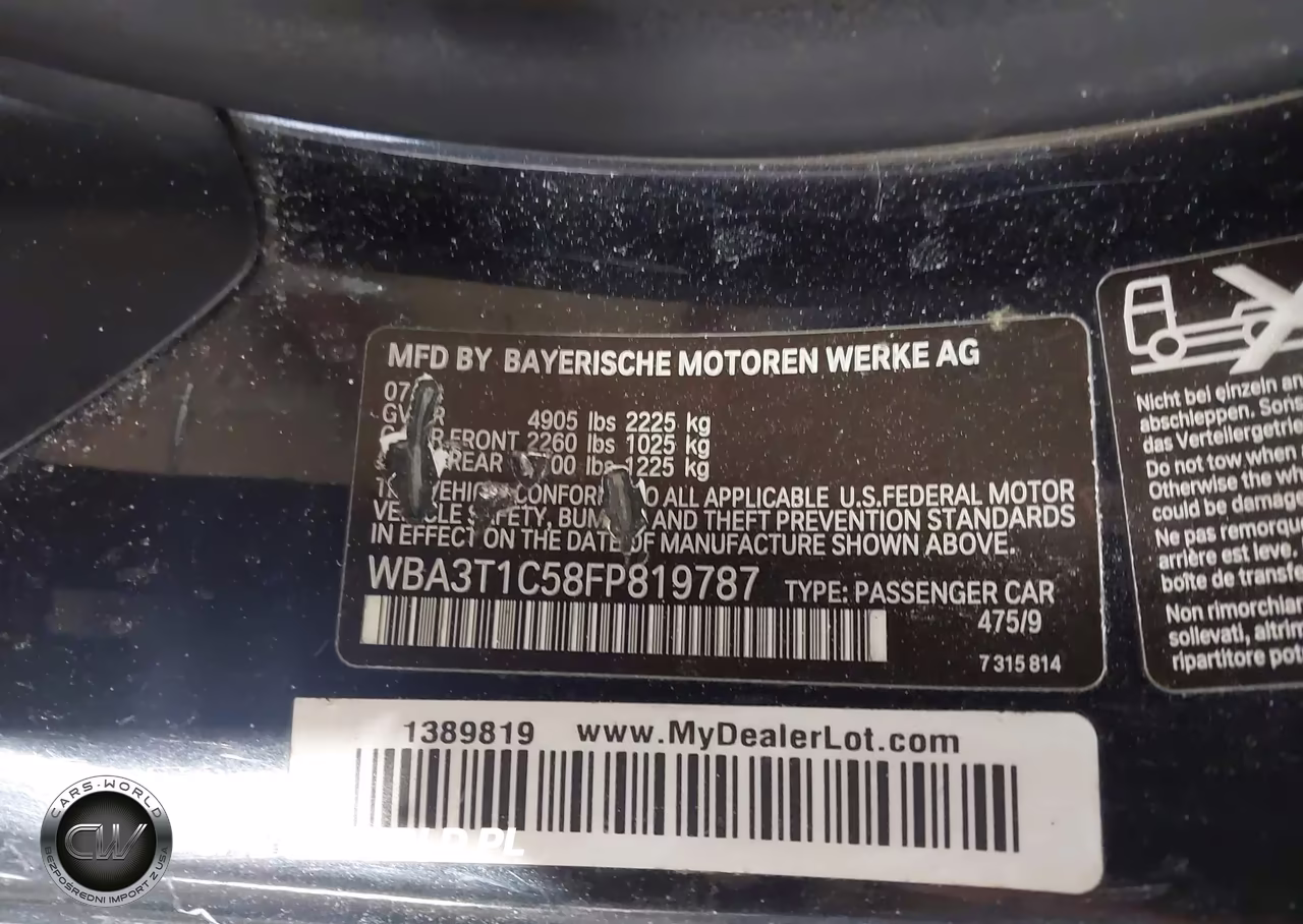 2015 BMW 428I xDrive VIN:WBA3T1C58FP819787 - 9