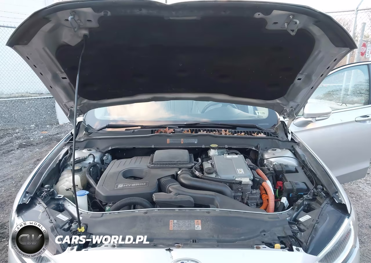 2018 Ford Fusion Hybrid Titanium VIN:3FA6P0RU2JR141025 - 10