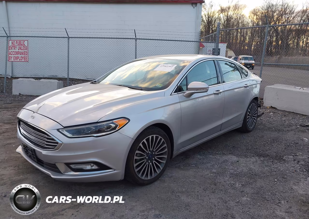 2018 Ford Fusion Hybrid Titanium VIN:3FA6P0RU2JR141025 - 2