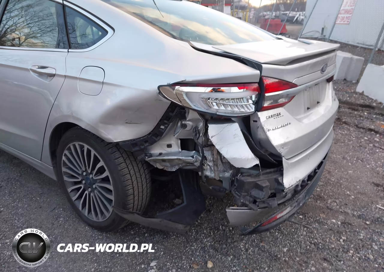 2018 Ford Fusion Hybrid Titanium VIN:3FA6P0RU2JR141025 - 6