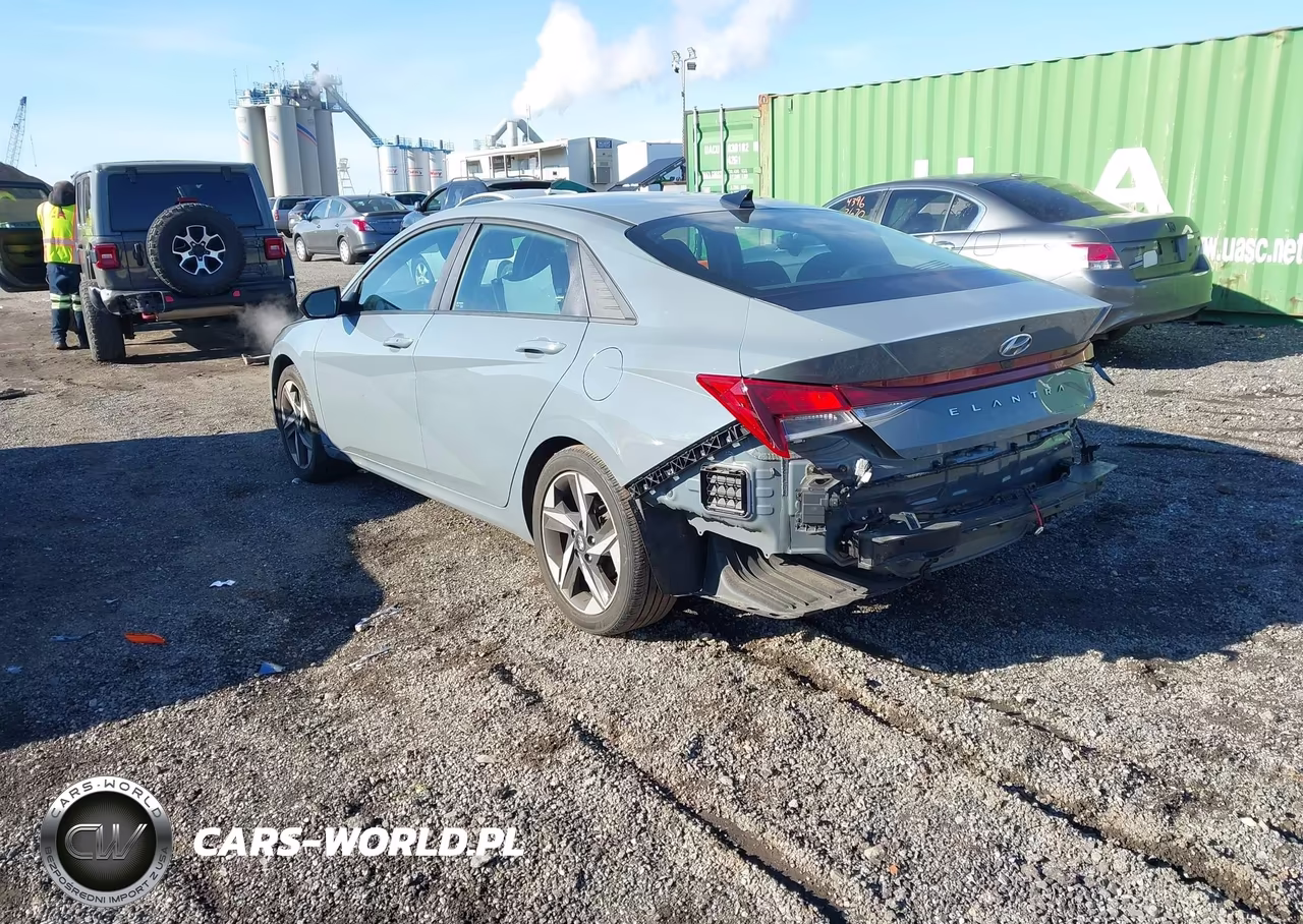 2023 Hyundai Elantra Sel VIN:KMHLS4AG5PU445942 - 3