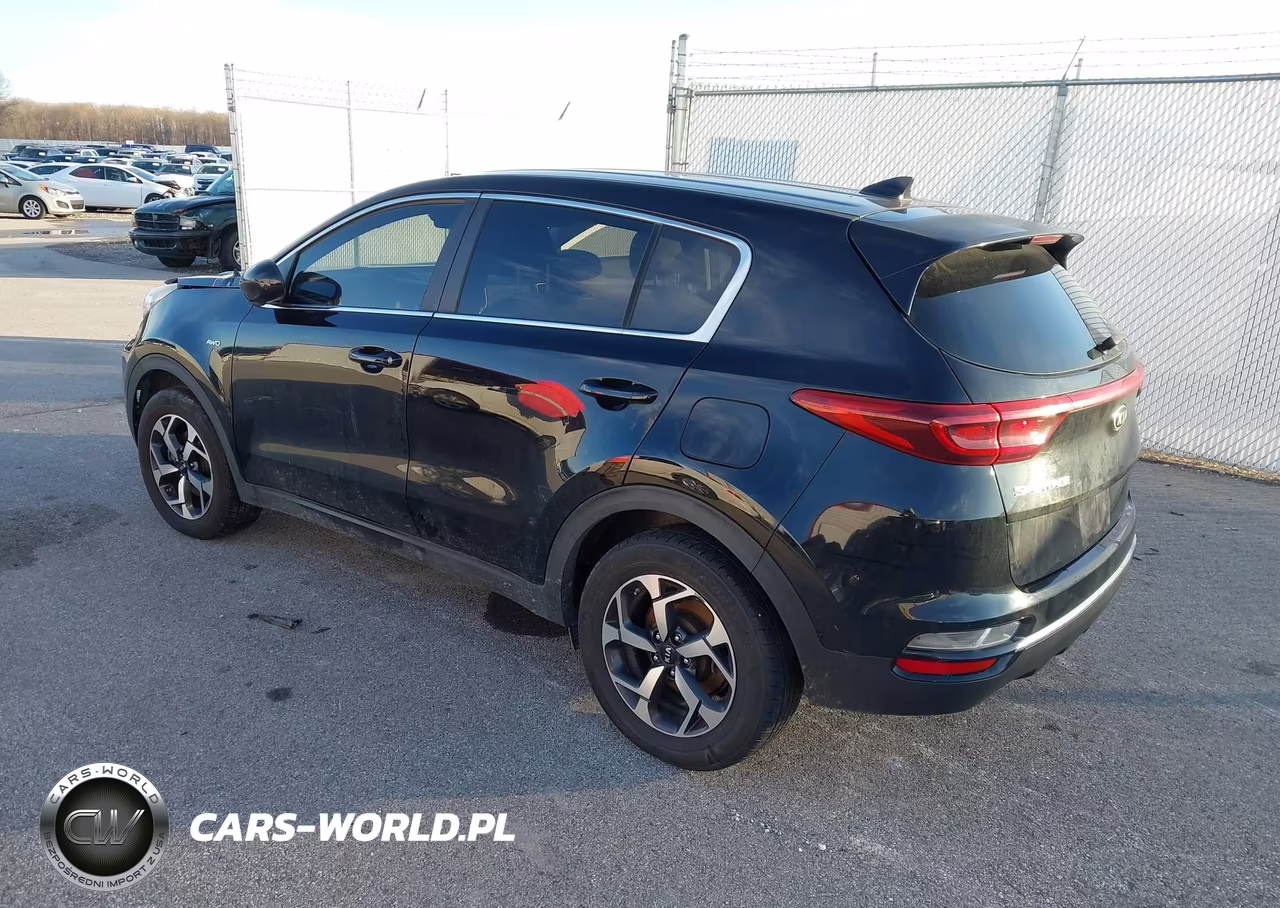 2021 Kia Sportage Lx VIN:KNDPMCAC9M7918355 - 3