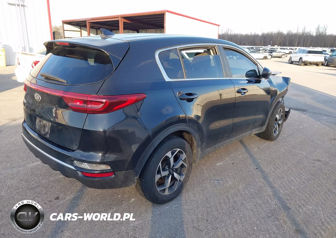 2021 Kia Sportage Lx VIN:KNDPMCAC9M7918355 - 4