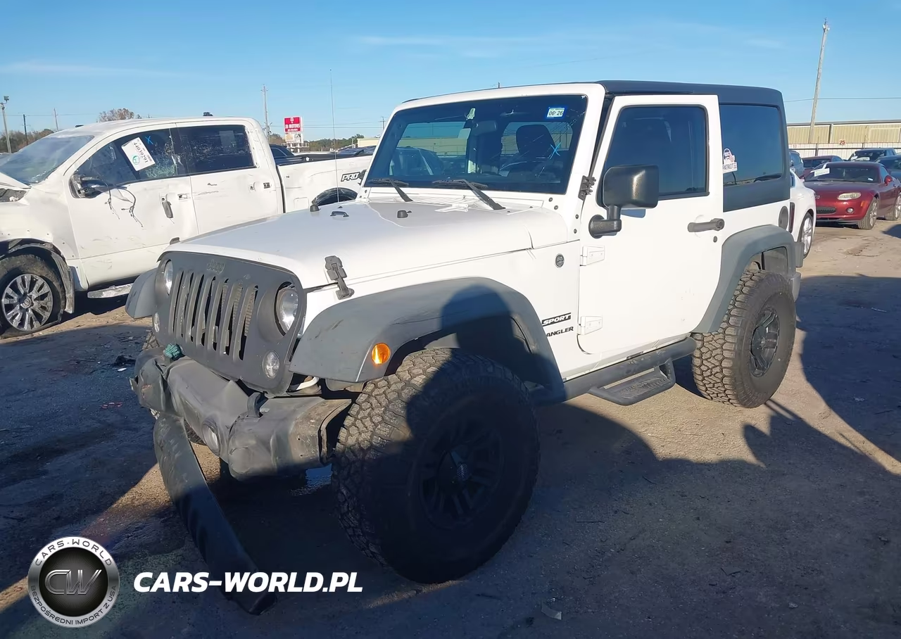 2015 Jeep Wrangler Sport VIN:1C4AJWAG4FL649579 - 2