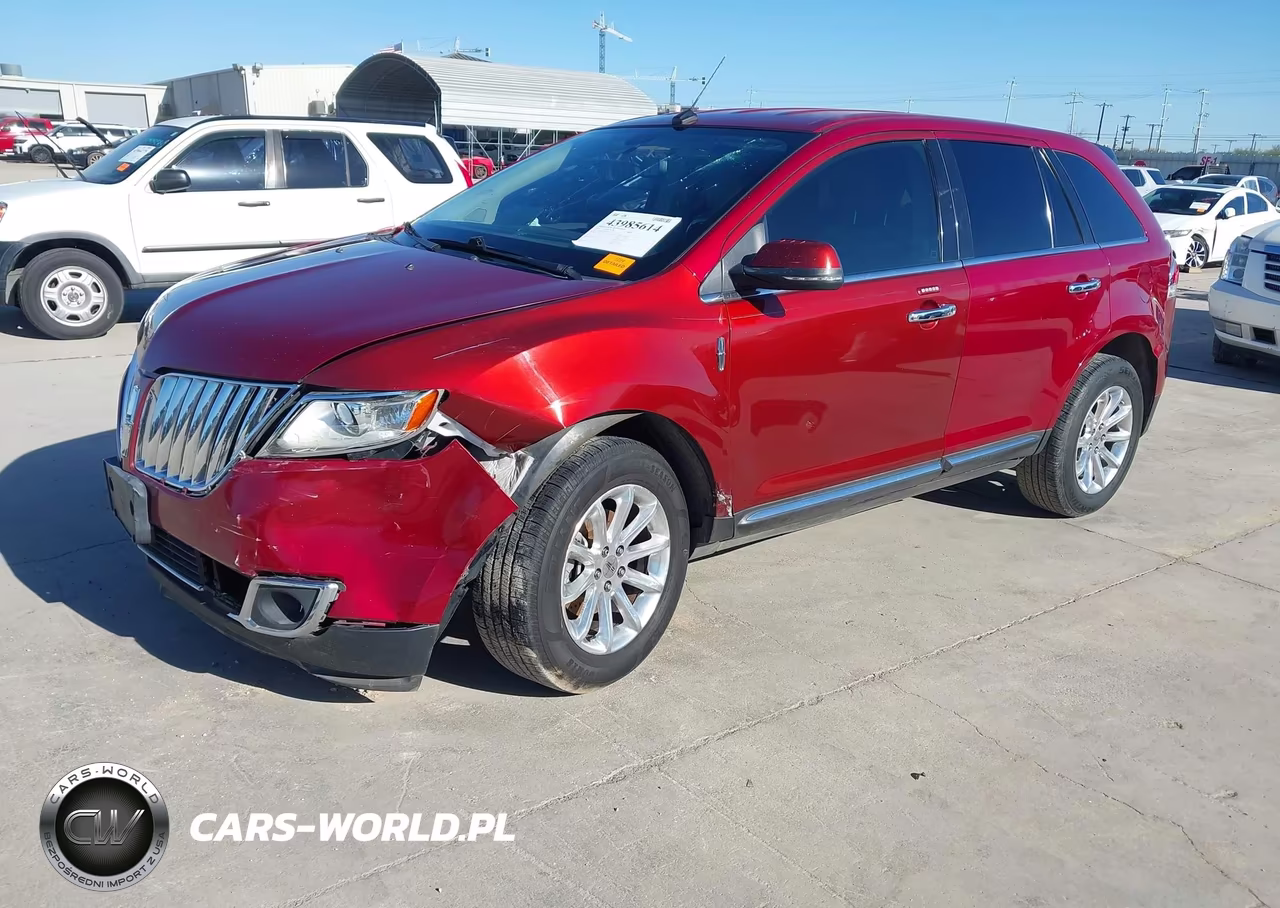 2015 Lincoln Mkx VIN:2LMDJ6JK4FBL23444 - 2