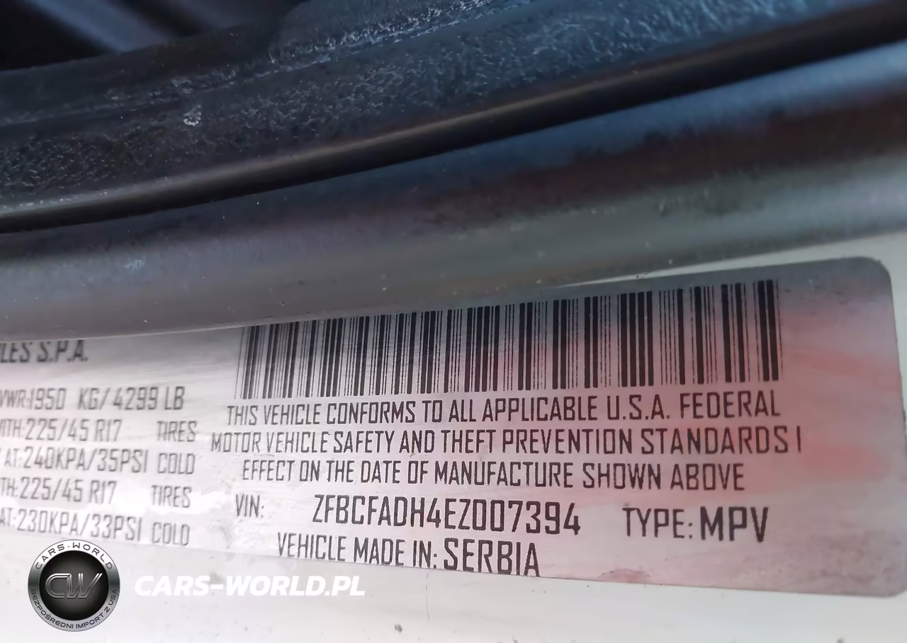 2014 Fiat 500L Trekking VIN:ZFBCFADH4EZ007394 - 9