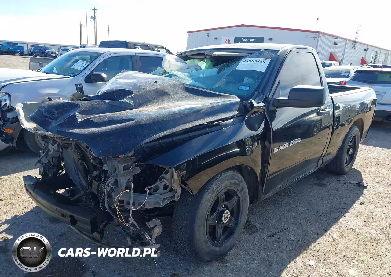 2012 Ram 1500 St VIN:3C6JD6AT3CG279701 - 2