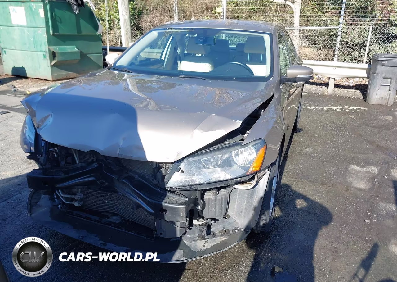 2015 Volkswagen Passat 2.0L Tdi Se VIN:1VWBV7A32FC013476 - 13