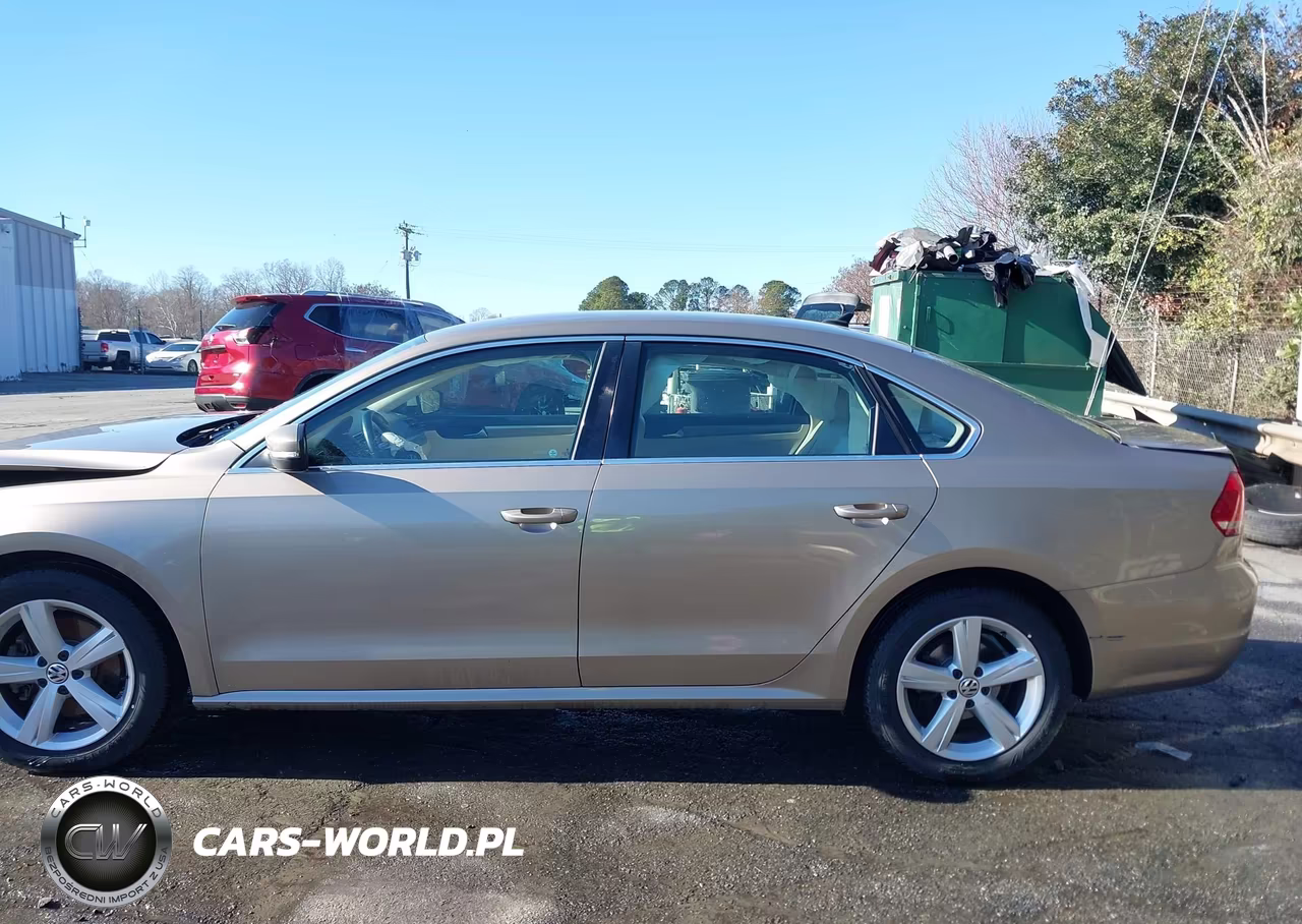 2015 Volkswagen Passat 2.0L Tdi Se VIN:1VWBV7A32FC013476 - 15