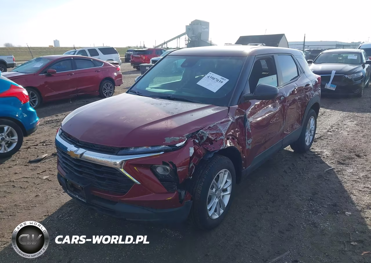 2024 Chevrolet Trailblazer Fwd Ls VIN:KL79MMSL1RB120897 - 2
