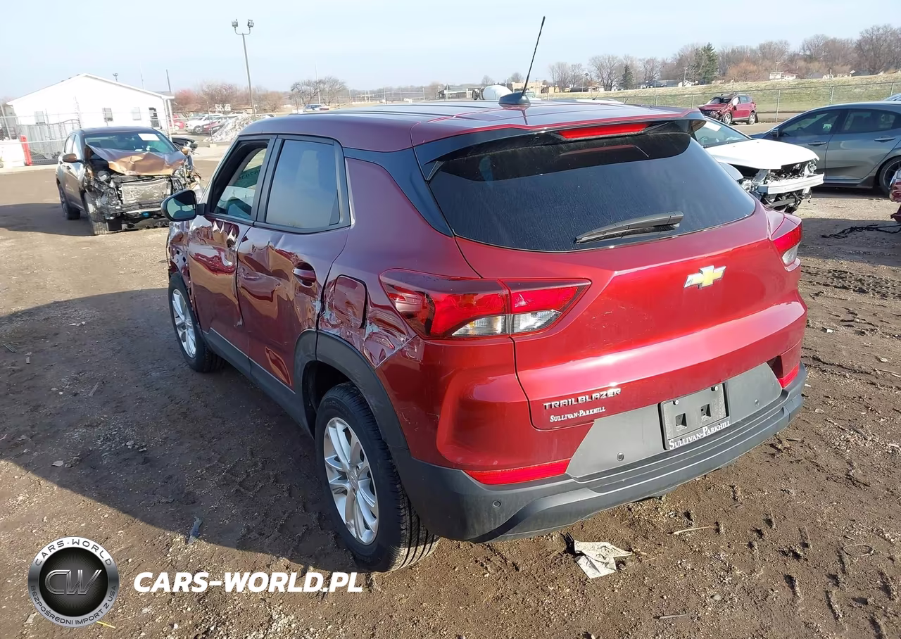 2024 Chevrolet Trailblazer Fwd Ls VIN:KL79MMSL1RB120897 - 3