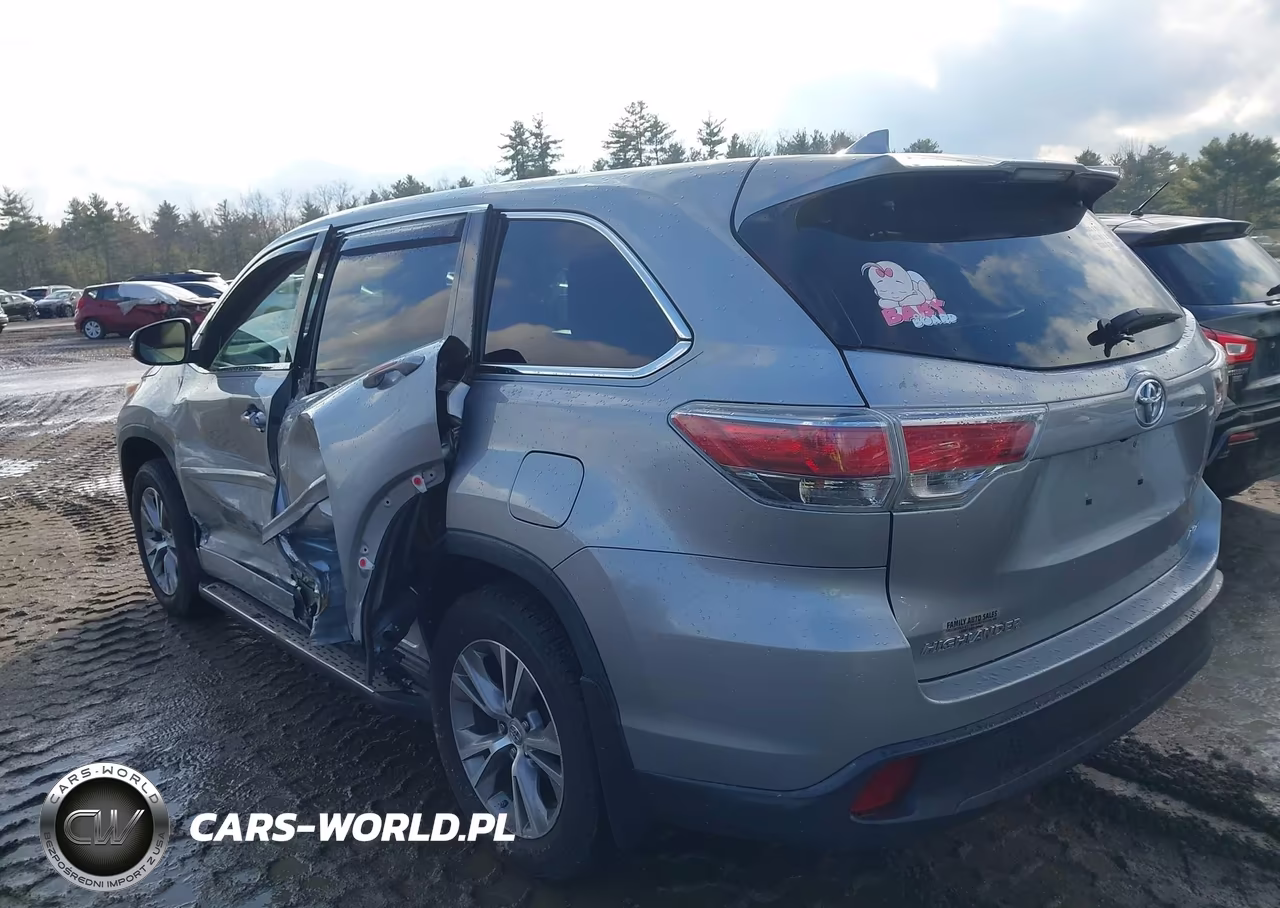2014 Toyota Highlander Le Plus V6 VIN:5TDBKRFH8ES005438 - 3