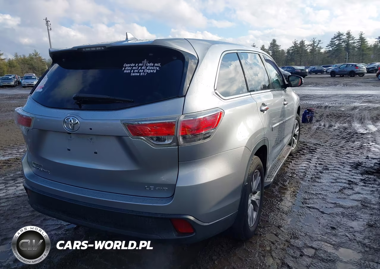 2014 Toyota Highlander Le Plus V6 VIN:5TDBKRFH8ES005438 - 4