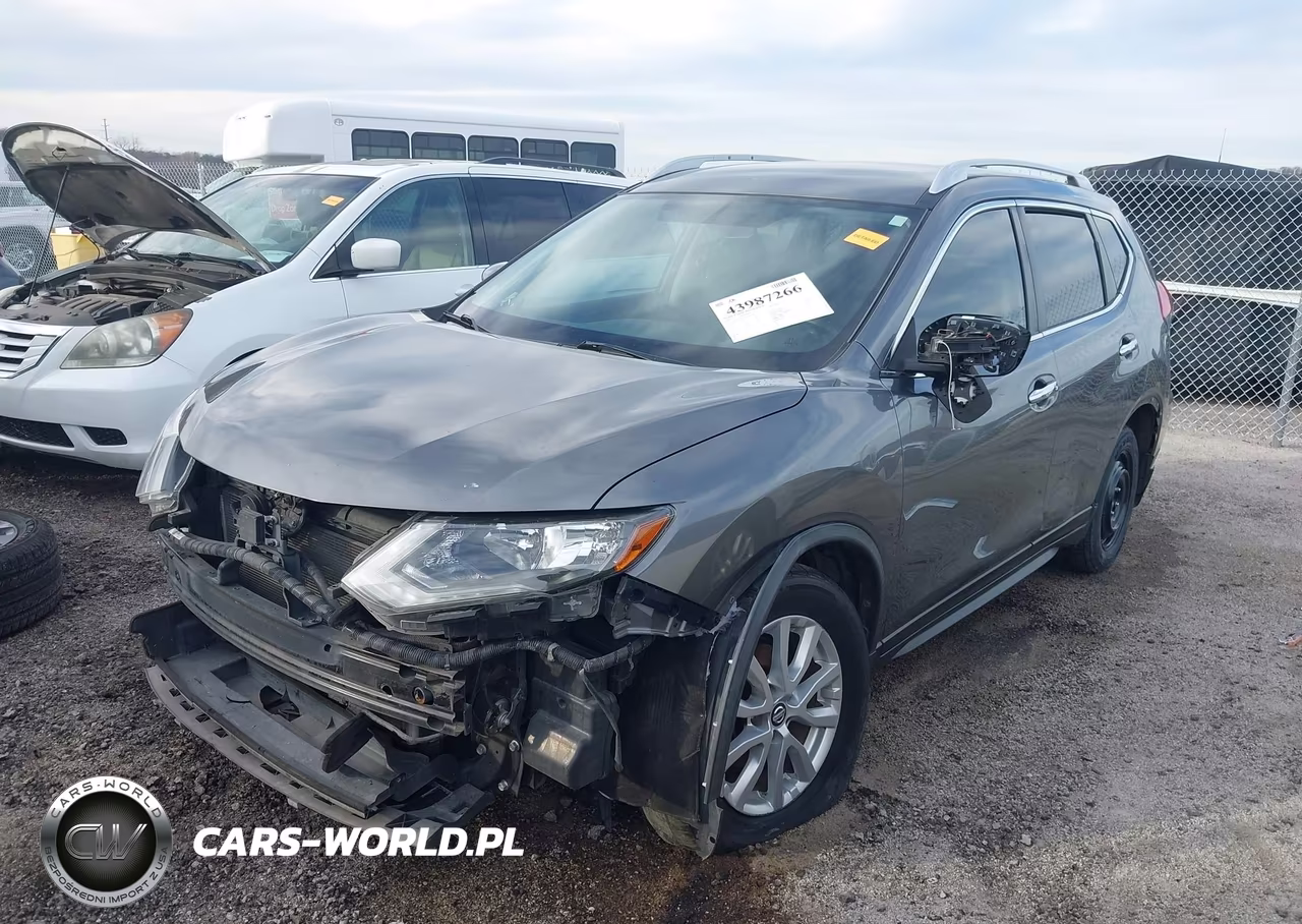 2017 Nissan Rogue Sv VIN:JN8AT2MT5HW400239 - 2