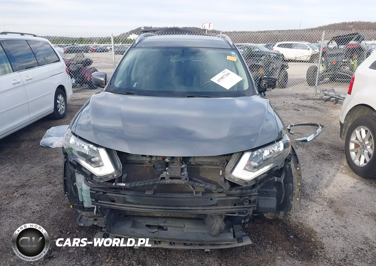 2017 Nissan Rogue Sv VIN:JN8AT2MT5HW400239 - 6