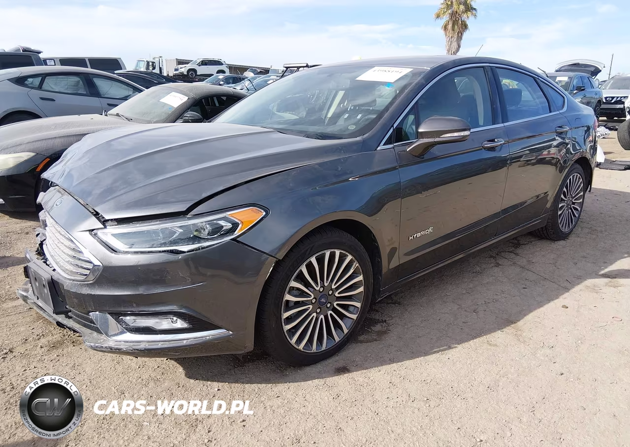 2017 Ford Fusion Hybrid Se VIN:3FA6P0LU6HR398885 - 2